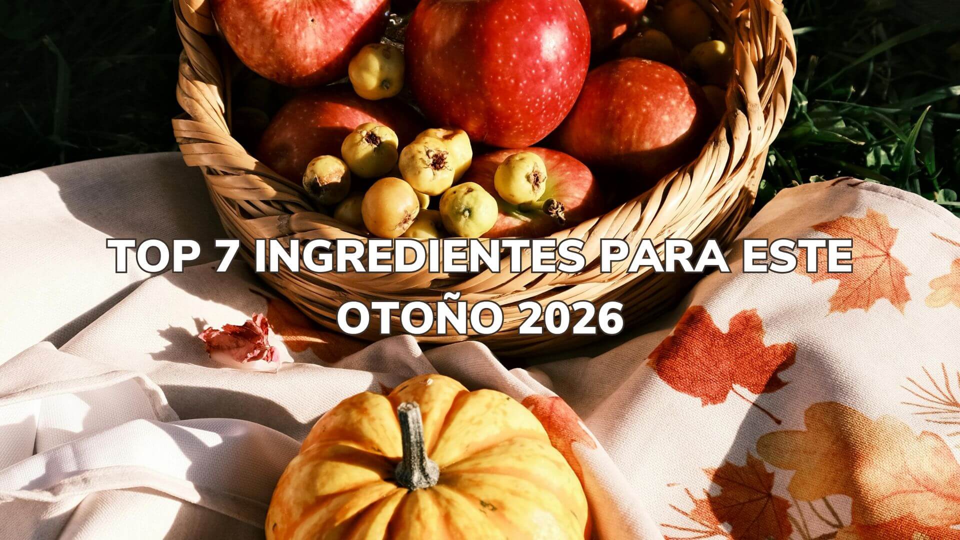 TOP 7 INGREDIENTES PARA ESTE OTOÑO 2026